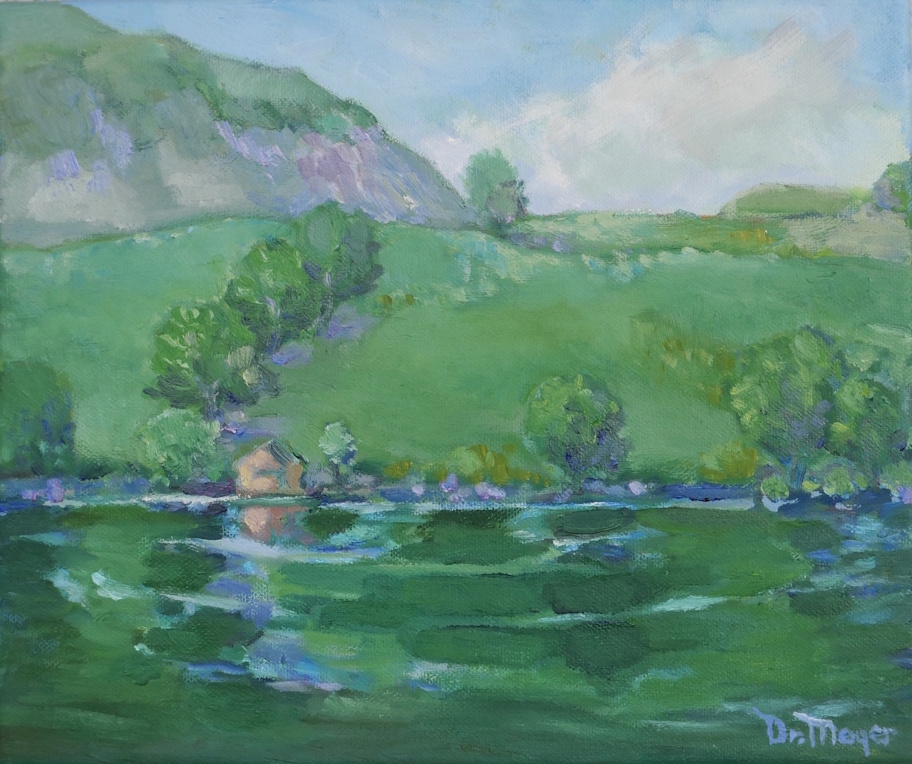 A day at the lake image