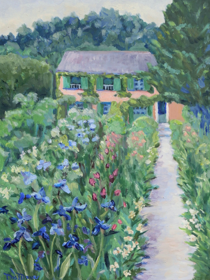 Monet's house in givernyimage
