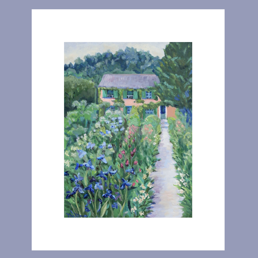 Monet's House in Giverny print
