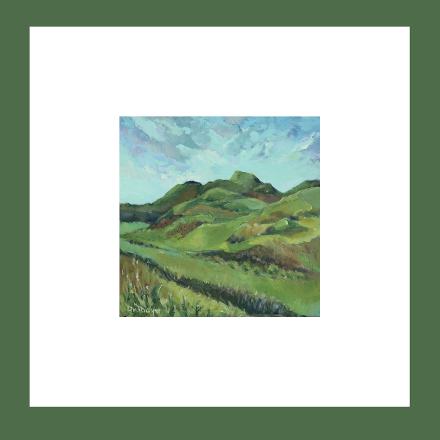 Peaks in the Highlands print