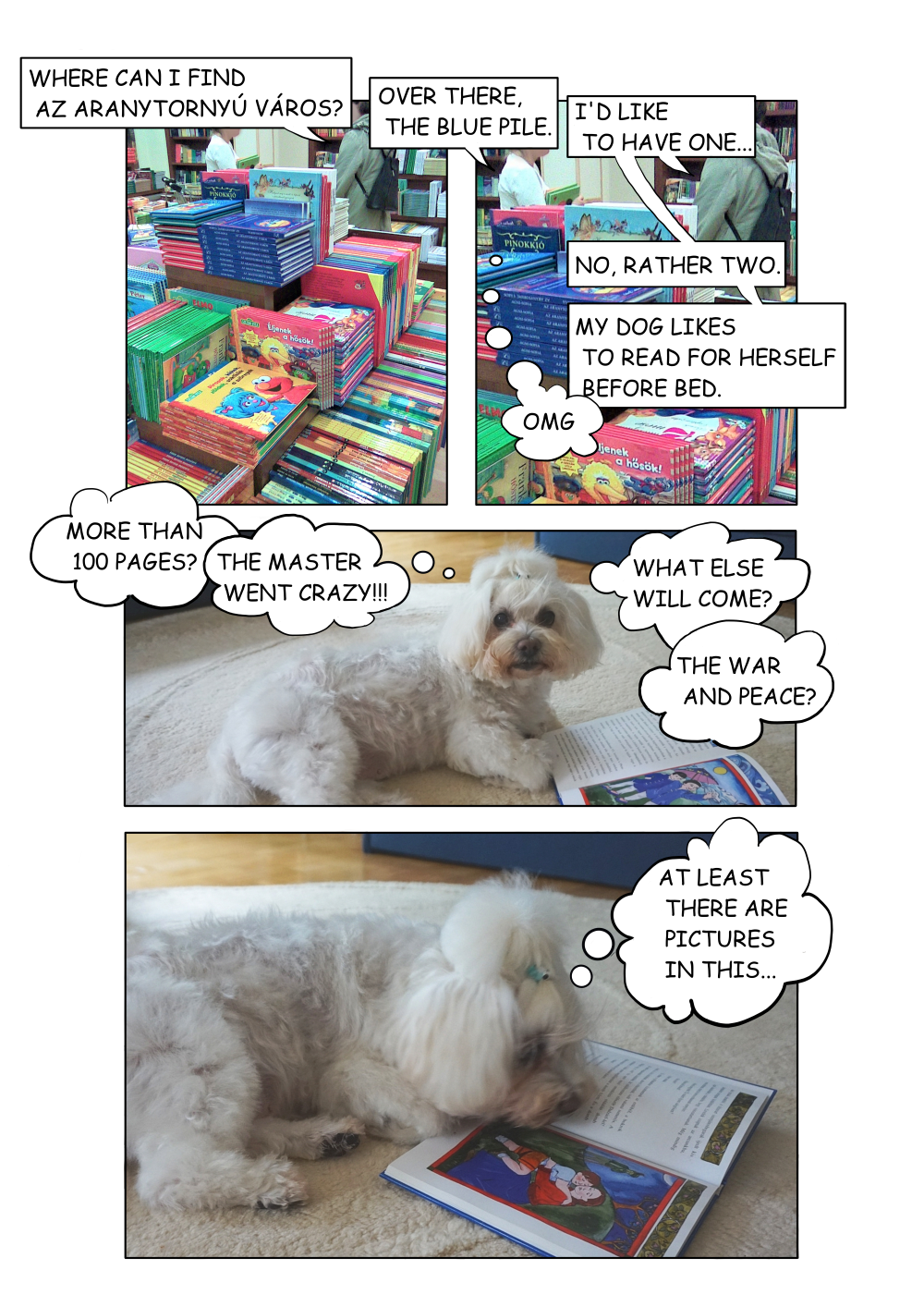 Az Aranytornyú Város Comic