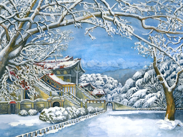 Snow in the East image